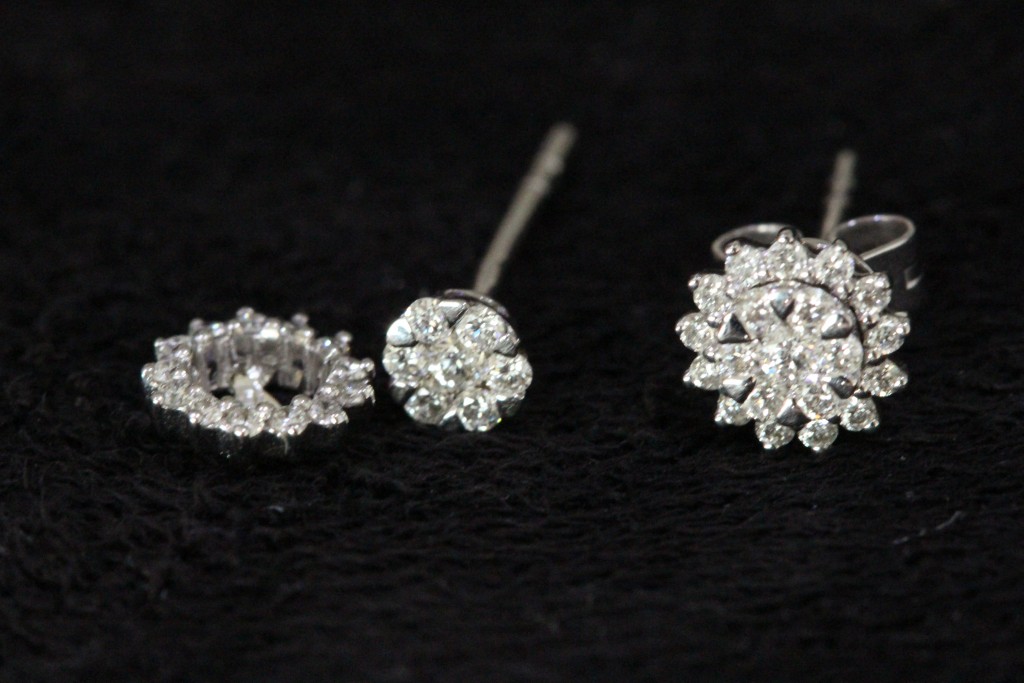 diamond earrings